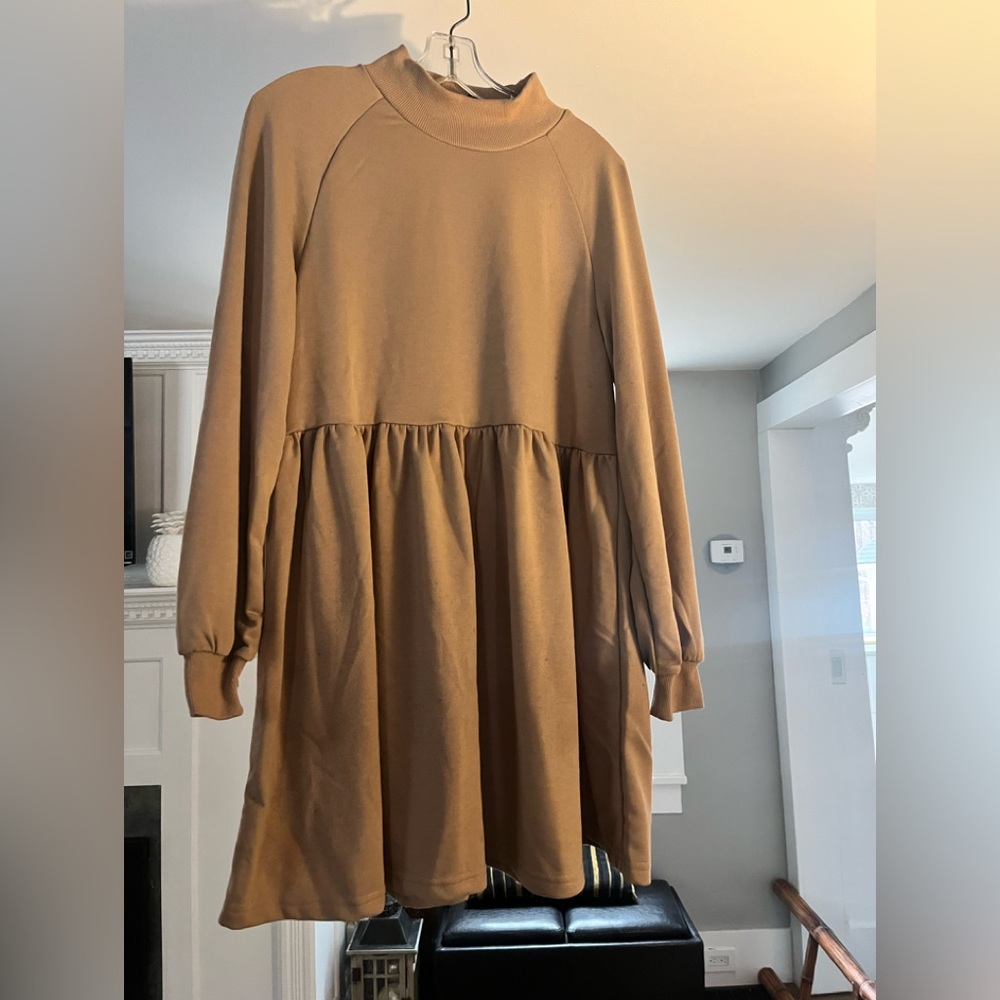 Cozy NWOT babydoll dress